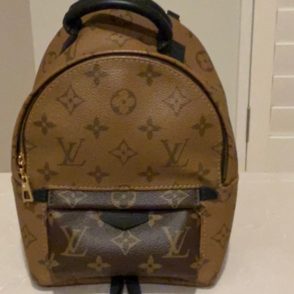 LOUIS VUITTON REVERSE MONOG PALM SPRINGS MINI